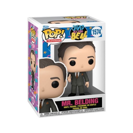 Salvados por la campana 30th Anniversary POP! Television Vinyl Figura Mr. Belding 9 cm