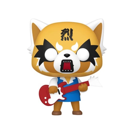 Sanrio Figura POP! Animation Vinyl Aggretsuko w/Guitar 9 cm  - Embalaje dañado