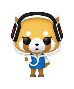 Sanrio Figura POP! Animation Vinyl Aggretsuko w/headphones 9 cm