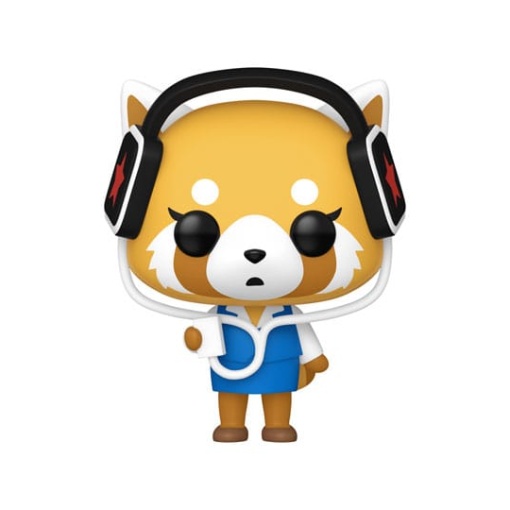 Sanrio Figura POP! Animation Vinyl Aggretsuko w/headphones 9 cm