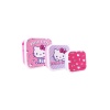 Sanrio Pack de 3 Fiambreras Hello Kitty Fresh Bites