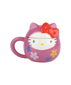 Sanrio Taza 3D Hello Kitty Kitty Daruma