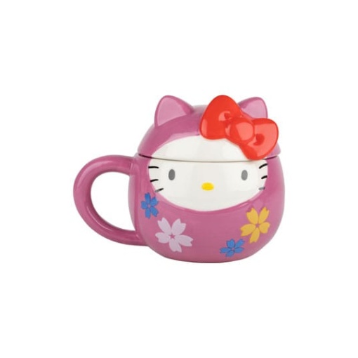 Sanrio Taza 3D Hello Kitty Kitty Daruma