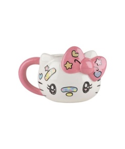 Sanrio Taza 3D Hello Kitty Kitty Kawaii