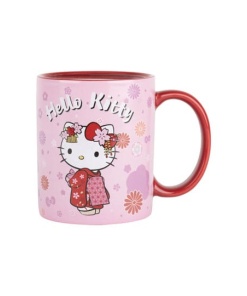 Sanrio Taza sensitiva al calor Hello Kitty Kimono 320 ml