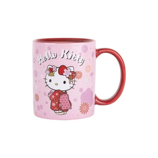 Sanrio Taza sensitiva al calor Hello Kitty Kimono 320 ml