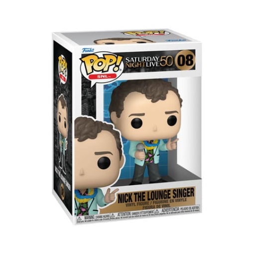 Saturday Night Live Figura POP! Movies Vinyl 50th Anniversary Nick the Lounge Singer 9 cm