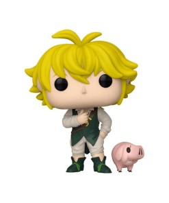 Seven Deadly Sins POP & Buddy! Animation Vinyl Figura Meliodas w/Hawk 9 cm