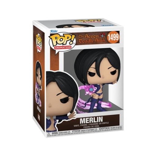 Seven Deadly Sins Pop! Animation Vinyl Figura Merlin 9 cm