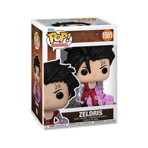 Seven Deadly Sins Pop! Animation Vinyl Figura Zeldris 9 cm