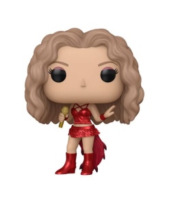 Shakira POP! Rocks Vinyl Figura Shakira(Super Bowl) (Metallic) 9 cm