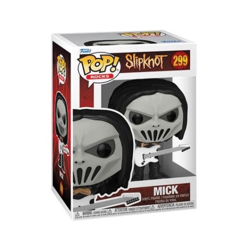 Slipknot POP! Rocks Vinyl Figura Mick 9 cm - Embalaje dañado