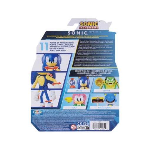 Sonic - The Hedgehog Figuras Wave 18 10 cm Surtido (6)