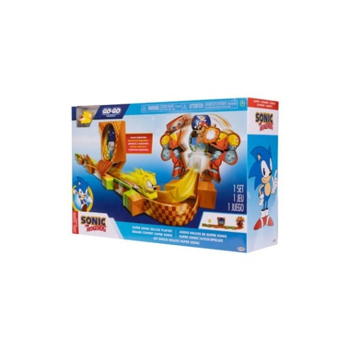 Sonic - The Hedgehog La película Playset Go Go Racers Launching ramps Deluxe