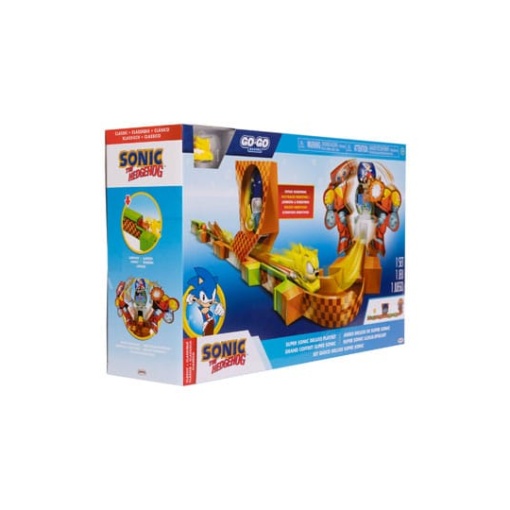 Sonic - The Hedgehog La película Playset Go Go Racers Launching ramps Deluxe