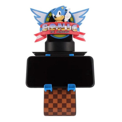 Sonic The Hedgehog Soporte con luz Cably Guys Ikons Logo 20 cm