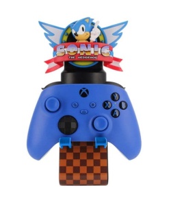 Sonic The Hedgehog Soporte con luz Cably Guys Ikons Logo 20 cm