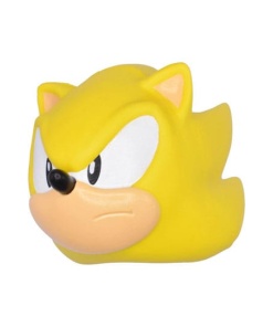 Sonic the Hedgehog Figura Antiestres Mega Squishme Super Sonic 15 cm