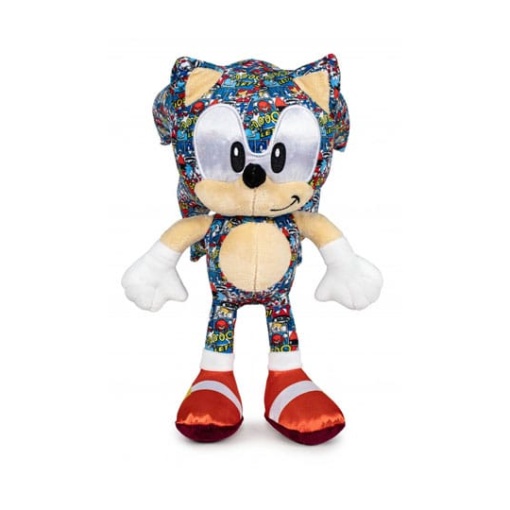 Sonic the Hedgehog Peluche Sonic Pop Comic 30 cm