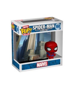 Spider-Man Display de 12 Pack de 4 Figuras Bitty POP! Deluxe Vinyl Spider-Man(Cityscape) 2