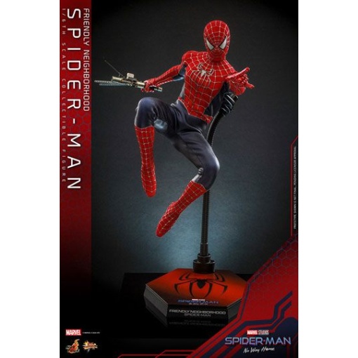 Spider-Man: No Way Home Figura Movie Masterpiece 1/6 Friendly Neighborhood Spider-Man 30 cm