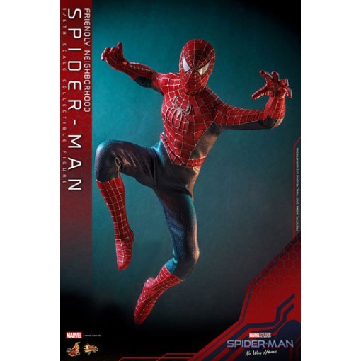 Spider-Man: No Way Home Figura Movie Masterpiece 1/6 Friendly Neighborhood Spider-Man 30 cm