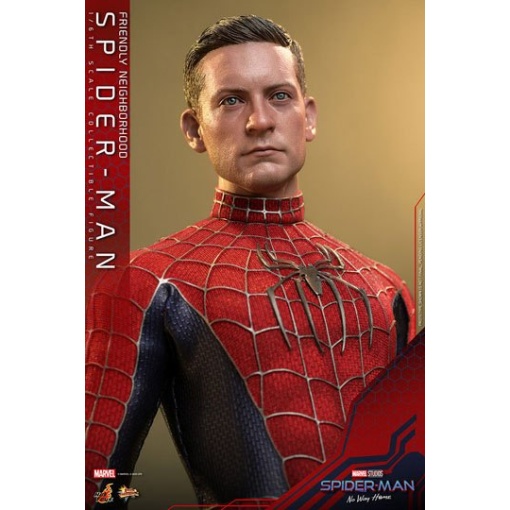 Spider-Man: No Way Home Figura Movie Masterpiece 1/6 Friendly Neighborhood Spider-Man 30 cm