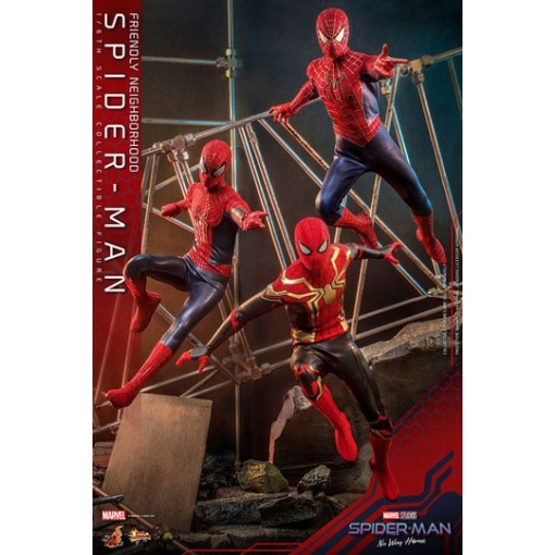 Spider-Man: No Way Home Figura Movie Masterpiece 1/6 Friendly Neighborhood Spider-Man 30 cm