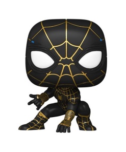 Spider-Man: No Way Home POP! Vinyl Figura Spider-Man (Black & Gold Suit) 9 cm