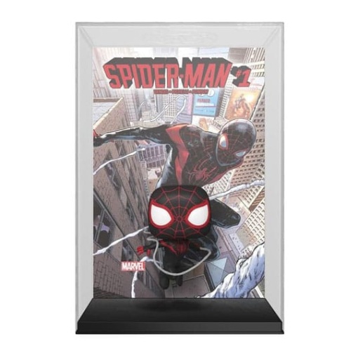 Spider-Man POP! Comic Cover Vinyl Figura Spider-Man 2016 #1 9 cm - Embalaje dañado