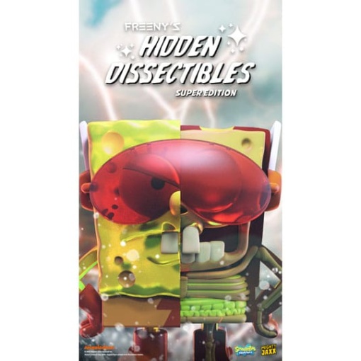 Spongebob Squarepants Blind Box Hidden Dissectibles Series 04 (Super ed.) Expositor (12)