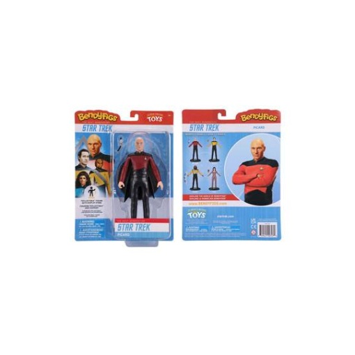 Star Trek: The Next Generation Figura Maleable Bendyfigs Capt. Picard 19 cm