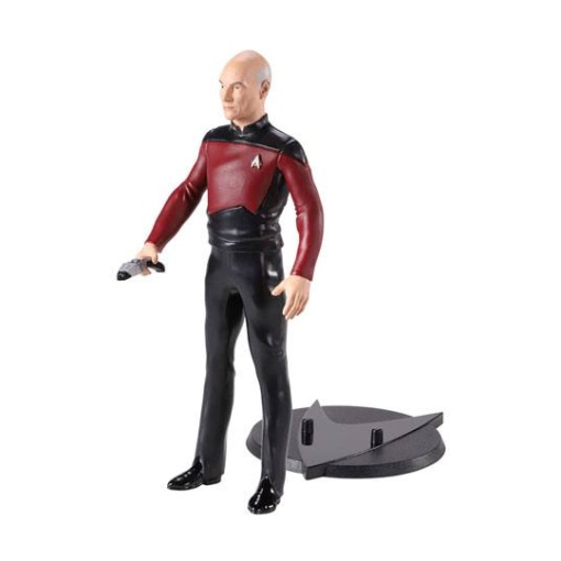 Star Trek: The Next Generation Figura Maleable Bendyfigs Capt. Picard 19 cm