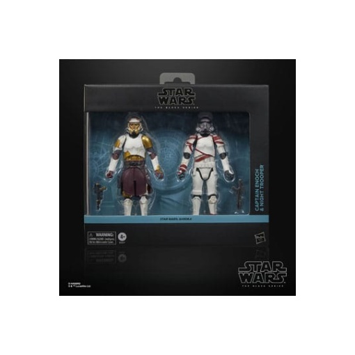 Star Wars: Ahsoka Black Series Pack de 2 Figuras Captain Enoch & Night Trooper 15 cm - Embalaje dañado