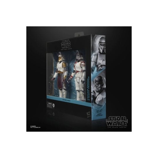 Star Wars: Ahsoka Black Series Pack de 2 Figuras Captain Enoch & Night Trooper 15 cm - Embalaje dañado