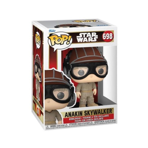 Star Wars: Episodio I - La amenaza fantasma Anniversary POP! Vinyl Figura Anakin w/Helmet 9 cm