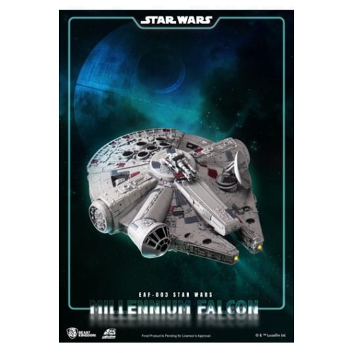 Star Wars Estatua con luz Egg Attack Millennium Falcon Floating Ver. 13 cm