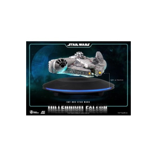 Star Wars Estatua con luz Egg Attack Millennium Falcon Floating Ver. 13 cm