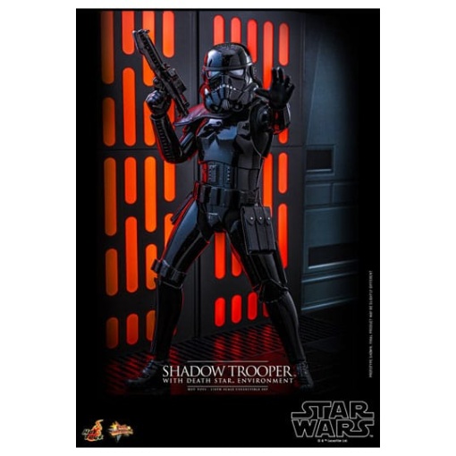 Star Wars Figura Movie Masterpiece 1/6 Shadow Trooper with Death Star Environment 30 cm