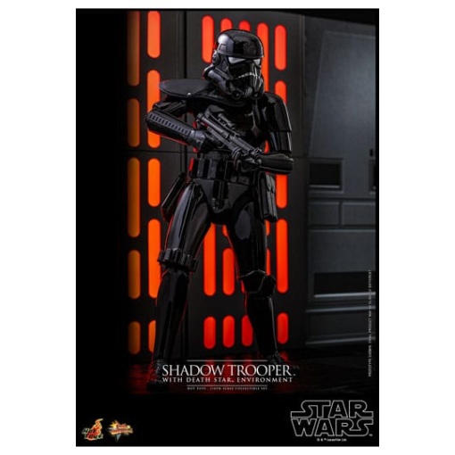 Star Wars Figura Movie Masterpiece 1/6 Shadow Trooper with Death Star Environment 30 cm