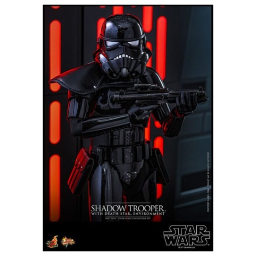 Star Wars Figura Movie Masterpiece 1/6 Shadow Trooper with Death Star Environment 30 cm