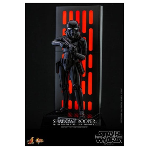 Star Wars Figura Movie Masterpiece 1/6 Shadow Trooper with Death Star Environment 30 cm