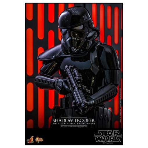 Star Wars Figura Movie Masterpiece 1/6 Shadow Trooper with Death Star Environment 30 cm