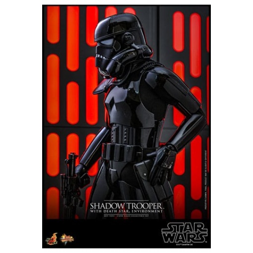 Star Wars Figura Movie Masterpiece 1/6 Shadow Trooper with Death Star Environment 30 cm