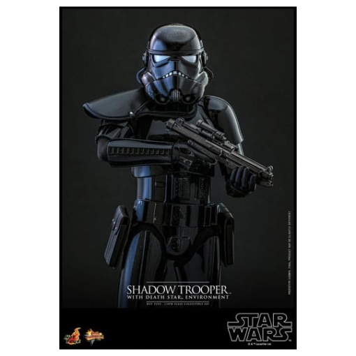 Star Wars Figura Movie Masterpiece 1/6 Shadow Trooper with Death Star Environment 30 cm