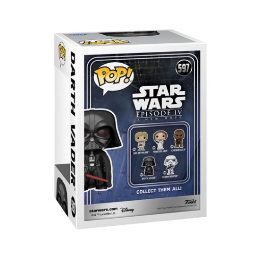 Star Wars New Classics POP! Star Wars Vinyl Figura Darth Vader 9 cm