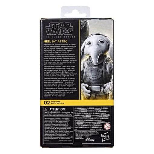 Star Wars: Skeleton Crew Black Series Figura Neel (At Attin) 15 cm