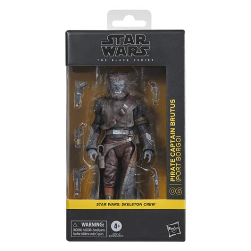 Star Wars: Skeleton Crew Black Series Figura Pirate Capitaine Brutus (Port Borgo) 15 cm