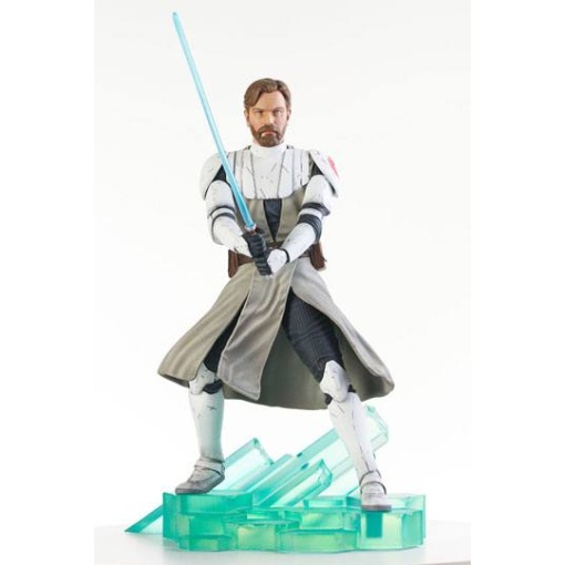 Star Wars The Clone Wars Estatua Premier Collection 1/7 Obi-Wan Kenobi 27 cm