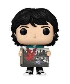 Stranger Things Figura POP! TV Vinyl Mike w/Will's Painting 9 cm